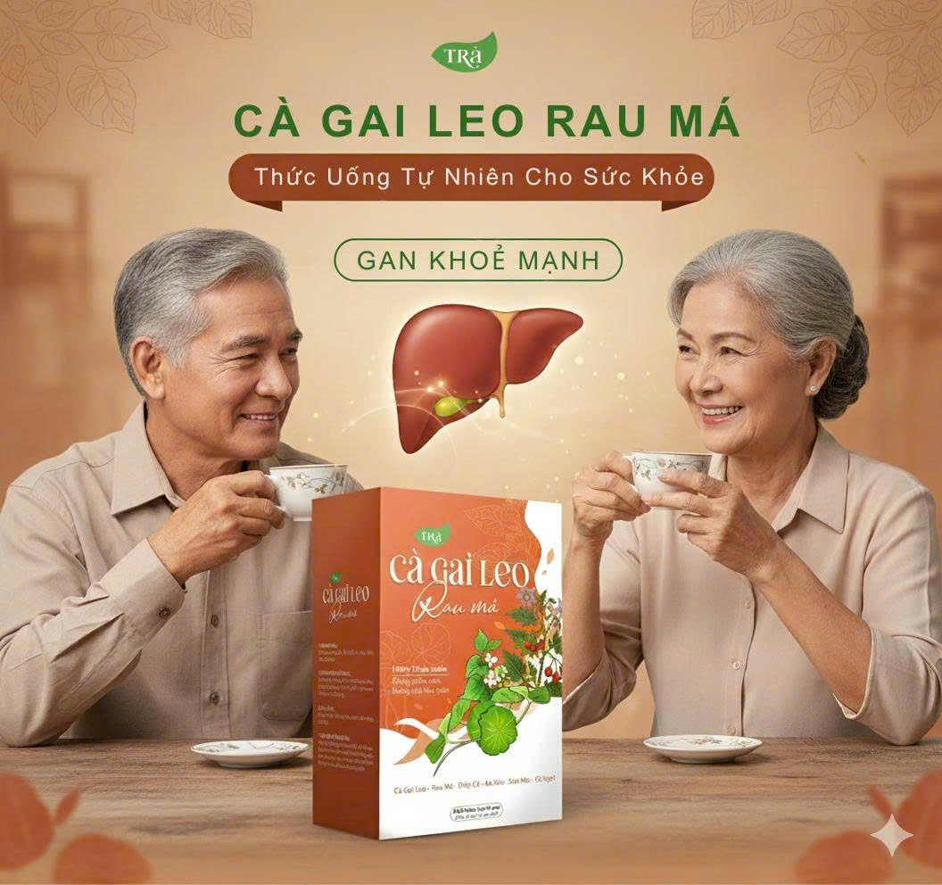 Trà Cà Gai Leo Rau Má Mộc Lành